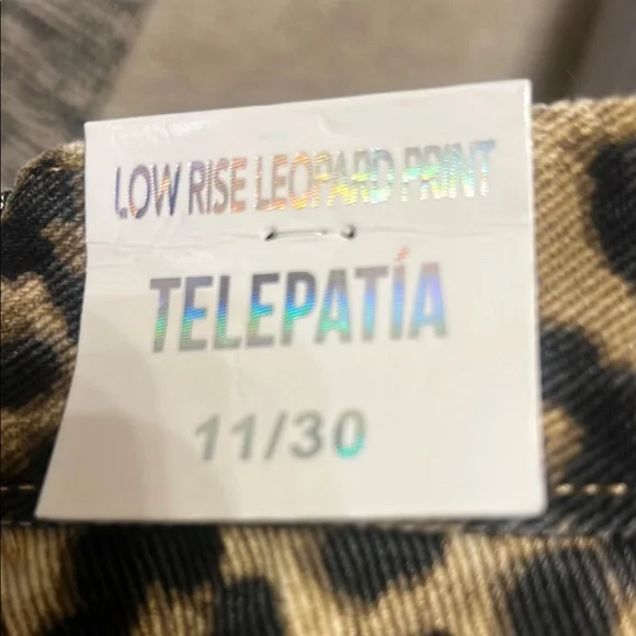 NWT Telepatía Leopard Print Pants - Picture 2 of 8